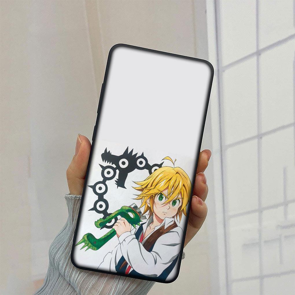 Чехол для телефона 'Семь смертных грехов' Мелиодас для Samsung Galaxy A10 A20 A53 A30 A31 A32 A50 A51 A52 A12 A33 Мягкий ТПУ чехол