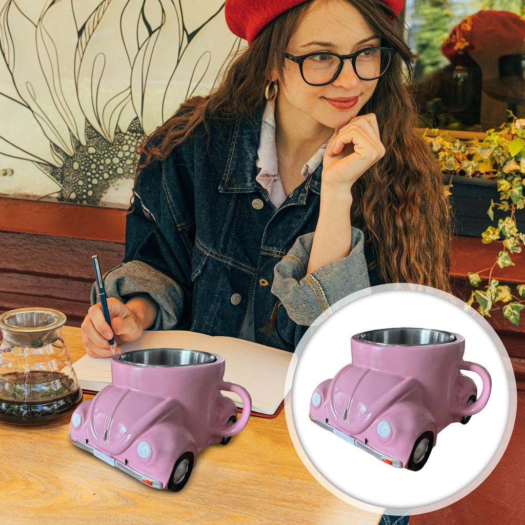 Simulated Car Shape Coffee Cup, Gift For Coffee Lovers, Car Shape Coffee Cup