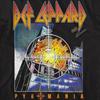 Def Leppard - pyrmania 1988 Хлопковая футболка с коротким рукавом Черная Мужская Все размеры Футболка A073 Унисекс