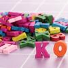 100Pcs New Home DIY Wooden Letters Alphabet Scrapbooking Wall Decorative