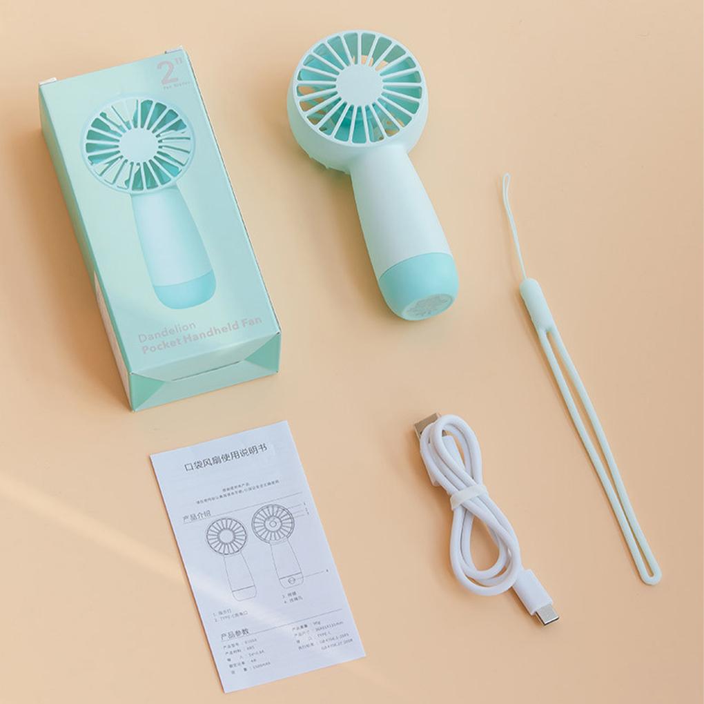 Вентилятор Ручной Портативный Перезаряжаемый Мини Охлаждающий Карманный Портативный Уличный Офисный Зарядный Дорожный В помещении Общежитие