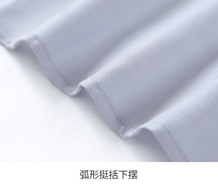 Summer Jacquard Short sleeved Shirt with Tencel Cotton and Mulberry Silk for Men and Middle aged Business and Leisure Half sleeved Shirt