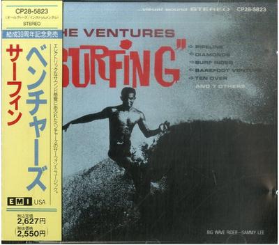 CD VENTURES - Surfing CP285823 EMI USA 1989 Япония Рок Б/У