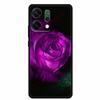 For Oppo Reno 14 5G 3D CaseRelief Flowers Emboss Phone Cover For Oppo Reno 14 Black Silicone Shockproof Soft Fundas Protector