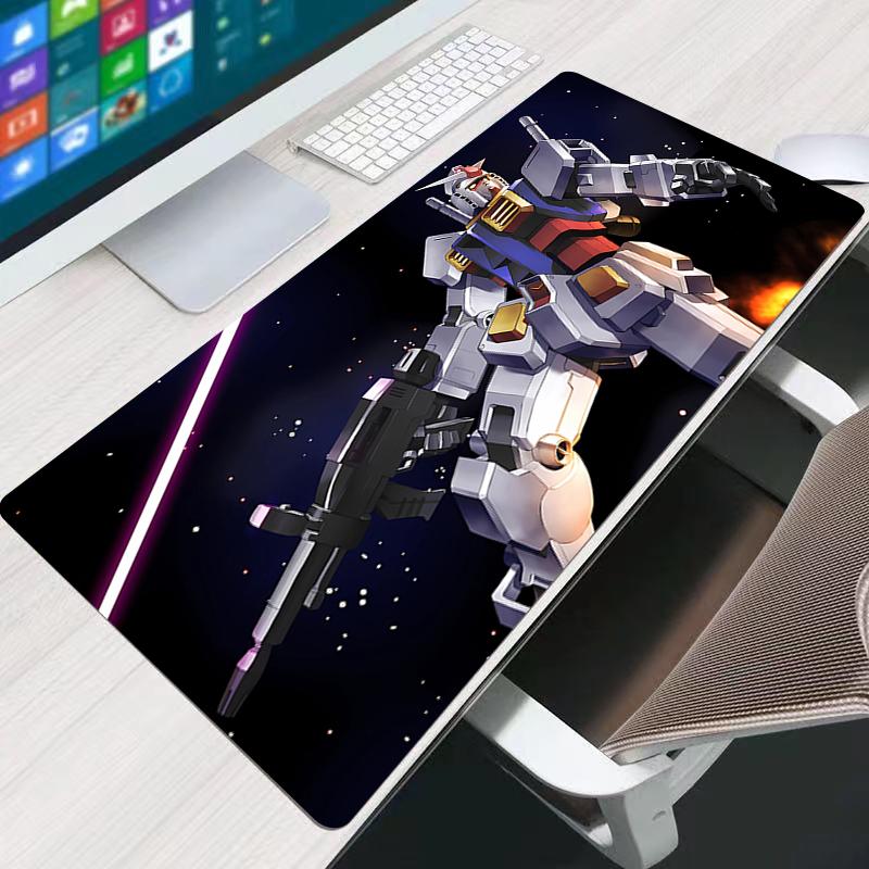 Коврик для мыши 90x40см Механический воин RX-78-2 G-gundam Большой XXL Скоростной Мини-ПК Клавиатура Компьютерный Настольный коврик Ноутбук Игровой Коврик для мыши