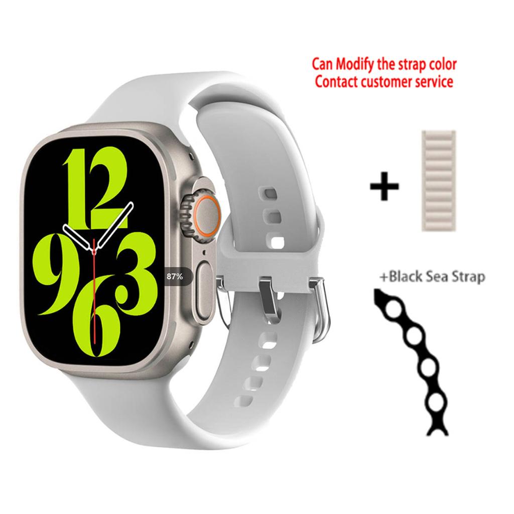 2.04" Amoled экран Hello Watch 3 умные часы Ultra Series 8 49 мм компас 4 ГБ памяти пульсометр электронная книга для мужчин и женщин умные часы
