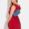 COACH Swinger Fabric Pochette, Shoulder Bag Women's Denim CA132-B4IN