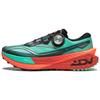 New LiNing Dilu PRO Cushioned Slip Resistant Low Top Running Shoes Men's Black Green Orange ARNU001-8