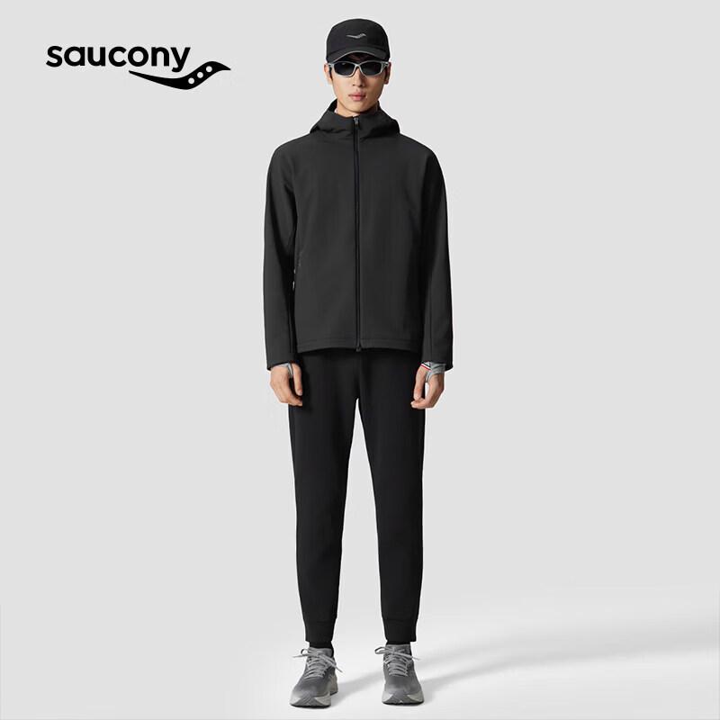 Saucony Men's Outdoor Hooded Thermal Jacket
