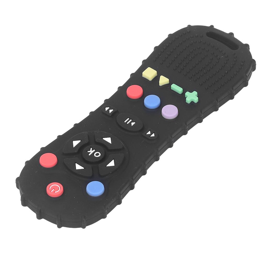 Игрушка для прорезывания зубов Baby Control, мягкая силиконовая игрушка для прорезывания зубов в форме телевизора, для малышей, черная