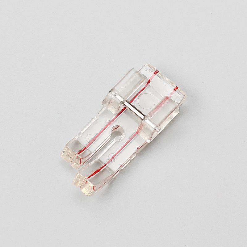 Лапка для бытовых швейных машин 602 прозрачная 1/4" для квилтинга Brother Singer Babylock