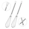 Whisks Stir Beat Convenience Rustproof 2PCS Mini Small Stainless Steel