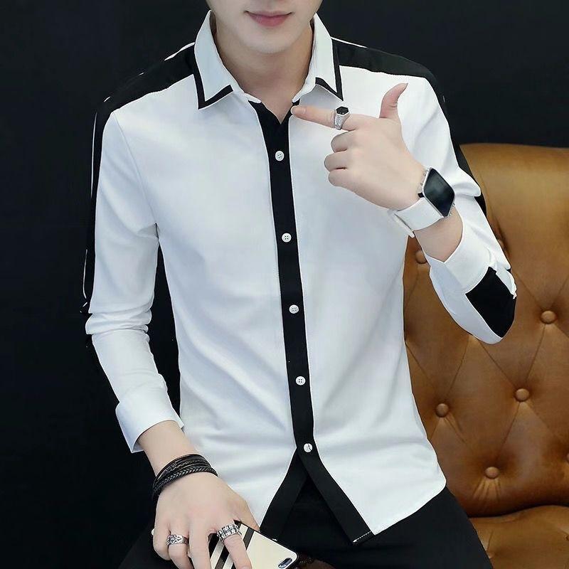 Men S Short Sleeve Striped Loose Fit Casual Shirt For Young Men