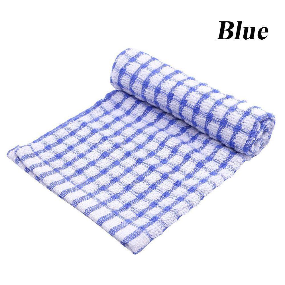 Kitchen Absorbent Non-stick Micro-fiber Terry Cotton Cleaning Cloth Tea Towel