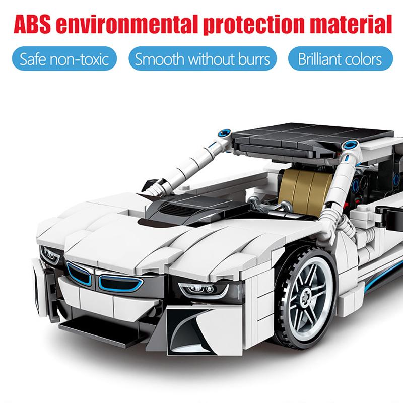 625 шт. гоночный автомобиль MOC, строительные блоки модели 1:14 городских спортивных автомобилей, суперкаров, кирпичей, подарки, игрушки «сделай сам» для детей и мальчиков