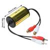 Аудио Фильтр Шума Изолятор Заземляющего Контура для RCA Устранение Гула Жужжания Статики Автомобильный Домашний Стерео Авто Аудио Фильтр