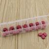 Tablet Boxes 7 Compartments Storage Open Buckle Design Visible Pill Organizers for Office