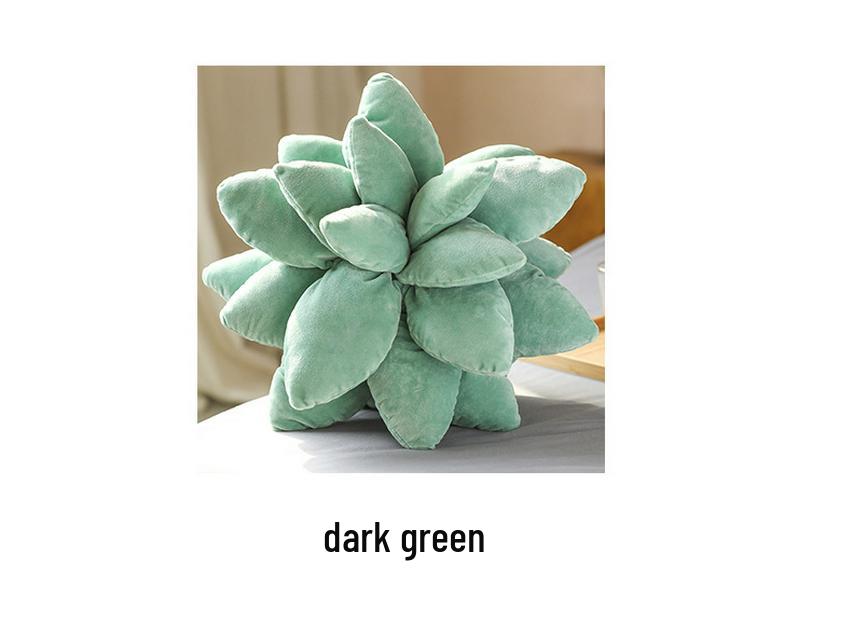 Succulent Plant Plush Pillow - Soft Doll Cushion Gift