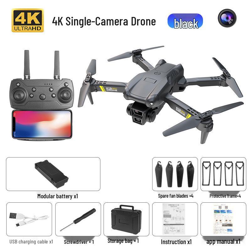 8K Foldable Brushless Drone with Long Battery & Shockproof Design