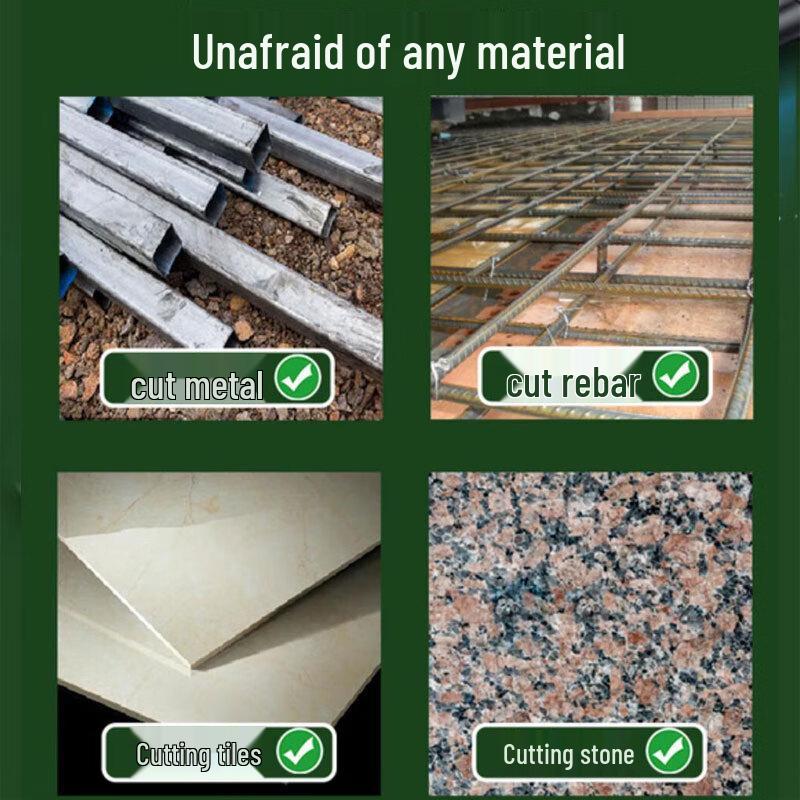 Jinke Wo G1252S 1210W Industrial Angle Grinder CN plug (adapter included)