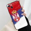 Флаг Сербии Сербский чехол для телефона Для iPhone 17 Pro Max 16 15 14 11 12 13 Pro Max mini 15 16 Plus 16e 17 Air Cover