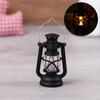 Ретро Миниатюрные Светодиодные Фонари в Стиле Керосиновой Лампы для Декора Кукольного Домика
