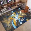 Personalized Crystal Velvet Carpet Lazio FC Pattern Non Slip Floor Rug