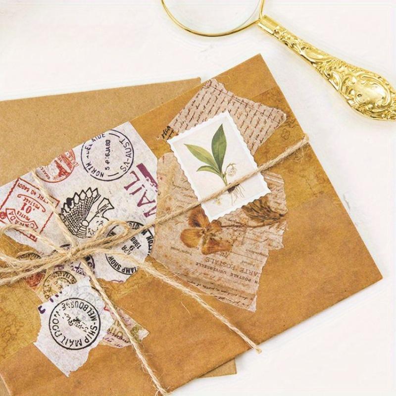 Коллекция растений Декоративные наклейки Самоклеящиеся наклейки Украшения своими руками Дневник Наклейки Коробка Упаковка