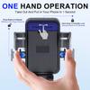 Auto Lock Car Monitor Phone Mount Screen Side Display Clip Holder for 4 To 7 Inch Smartphone Multi Angle Adjustable Brackets