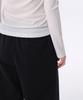 MUSINSA STANDARD WOMAN [Cooltandard] Women'S Deep Tuck Variable Wide Lounge Sweatpants [Black]