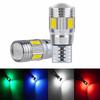 W5W T10 Bulb 194 LED Light Bulbs Canbus Led Car Light T10 W5W 5630 6SMD Lamps White 12V