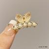 Alloy Pearl Hair Clip Rhinestone Crab Claw Clip Gifts Mini Hair Hairpins
