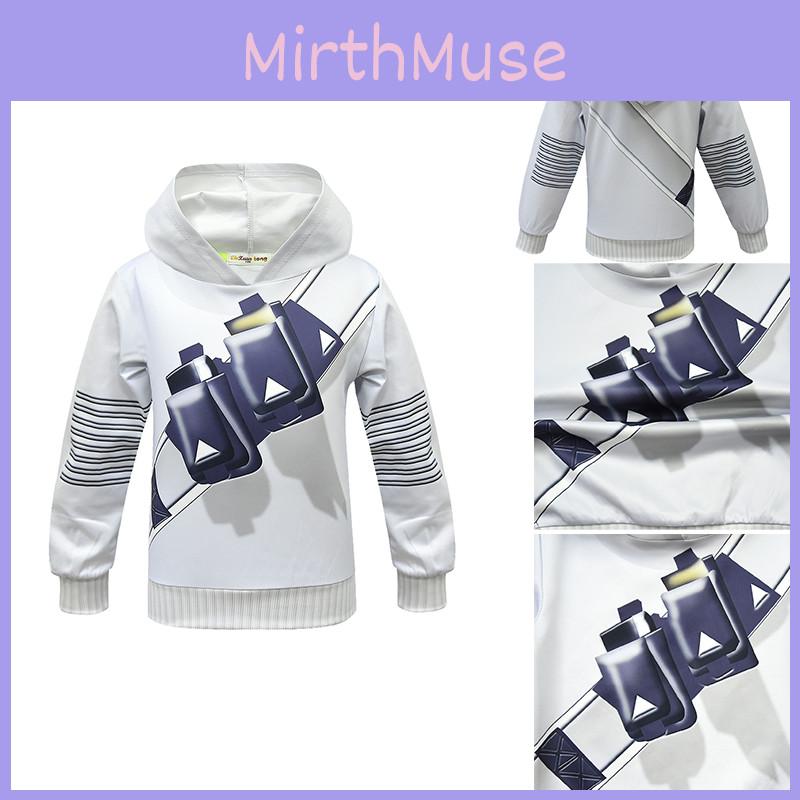 Костюм диджея Маршмеллоу для детей Мягкий и удобный худи, штаны, маска