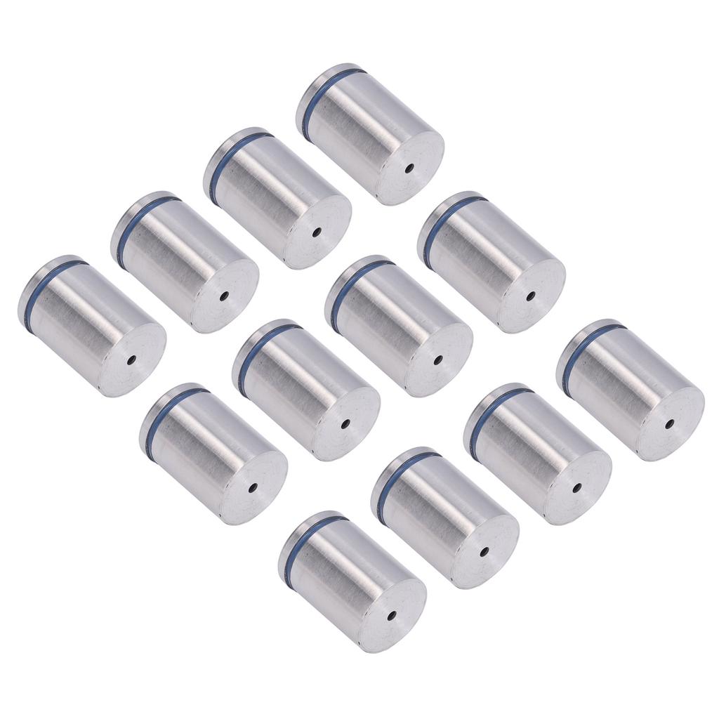 12 Pcs Advertising Nails Stainless Steel Wall Sign Standoff Screws 38x50mm for Supermarket Bedroom