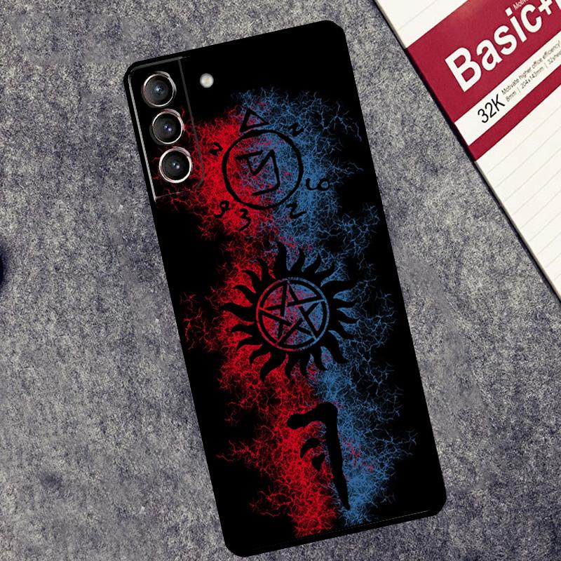 Сверхъестественный Чехол Для Samsung Galaxy S25 Ultra S20 S21 S22 S23 S24 Ultra S9 S10 Plus S25 FE Чехол Coque