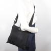 PRADA Shoulder Bag black Nylon Women Used