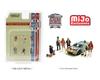 AMERICAN DIORAMA Набор фигурок Race Day 2 1/64 (Mijo Эксклюзив) AD-76472MJ