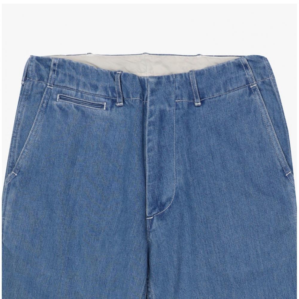 Nanamica Unisex Wide Denim Pants S25sc086e