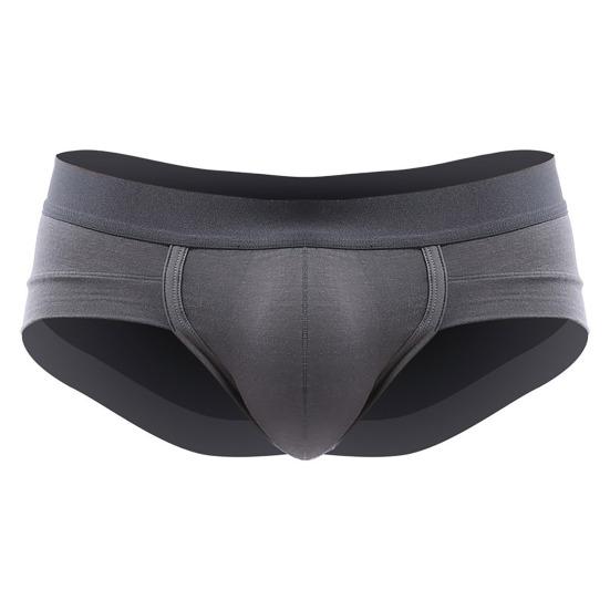 Мужское нижнее белье боксеры с низкой посадкой, однотонные, U-образные трусы, мягкие, дышащие, удобные, облегающие, эластичное нижнее белье, для повседневной носки