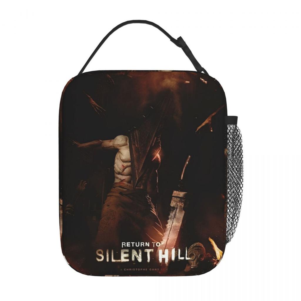 Термосумка для обеда Silent Hill для пикника, портативная сумка для еды, термосумка-холодильник, контейнер для еды