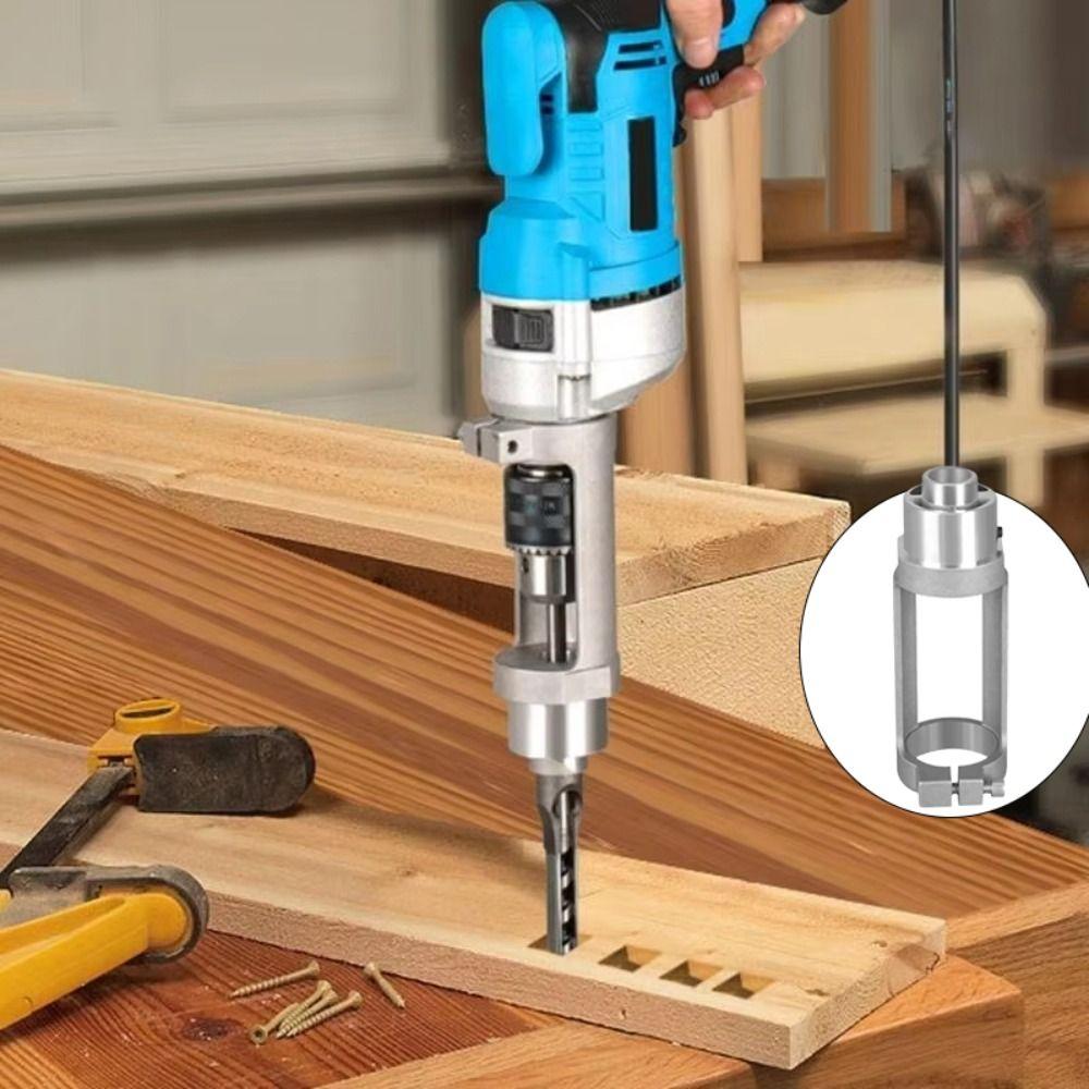 Convenient Fixing Drill Bit Fixing Bracket Mortising Joint Mortiser Bit  Woodworking
