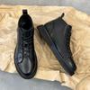 Роскошный бренд Мужская обувь из натуральной кожи Ручной работы Высокие повседневные мужские ботинки Корейская модельная обувь Дизайнерская формальная обувь 2024