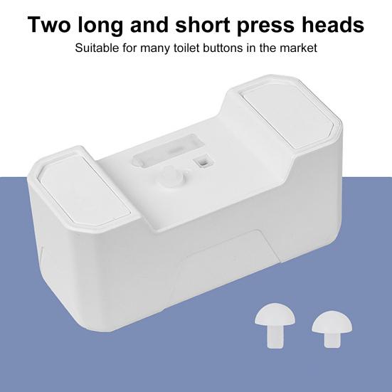 Toilet Sensor Flusher Kit Hands-Free 0.25S Induction Flush Switch Smart Toilet Flusher with IPX5 Waterproof