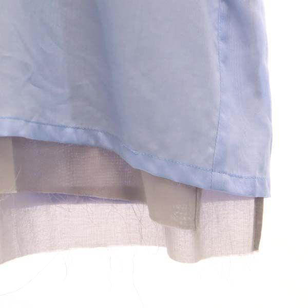 unused VAST222 20ss Short sleeve Layered Skipper Cut 2 blue Men's Used