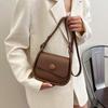Повседневная сумка через плечо для поездок на работу, нишевая универсальная женская сумка-мессенджер, ретро простая модная маленькая квадратная сумка