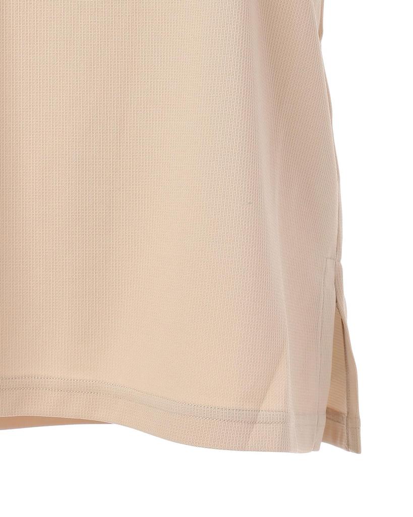 Рубашка для гольфа с коротким рукавом и воротником-стойкой Quick 2 [New Balance] Женская (Впитывающий влагу, высыхающий, эластичный) / 012-5166509 041_Бежевый [L]