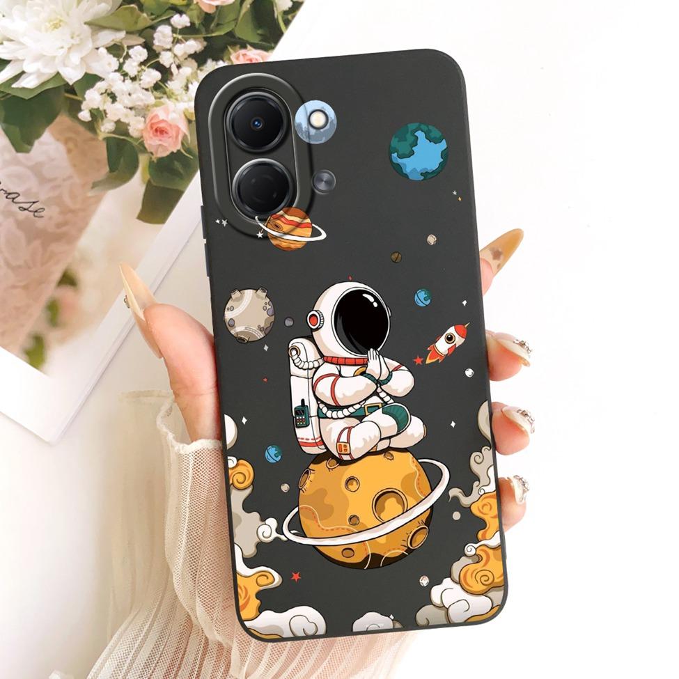 Чехол для телефона Tecno Spark Go 3 KN3 Чехол для Techno Spark Go 3 Корпус Эстетичный Роскошный Модный Цветы Кавайный Милый Расписной