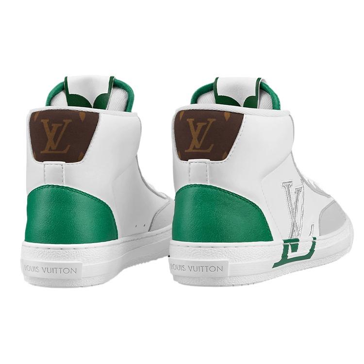 (WMNS) LOUIS VUITTON Кроссовки-челси Charlie 'Серо-зеленые' Женские 1A9S50