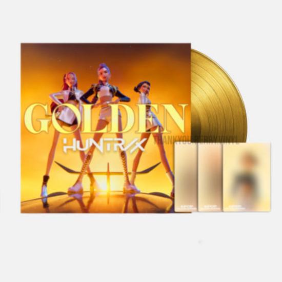 LP Ver KPOP DEMON HUNTERS OST Huntrix Golden