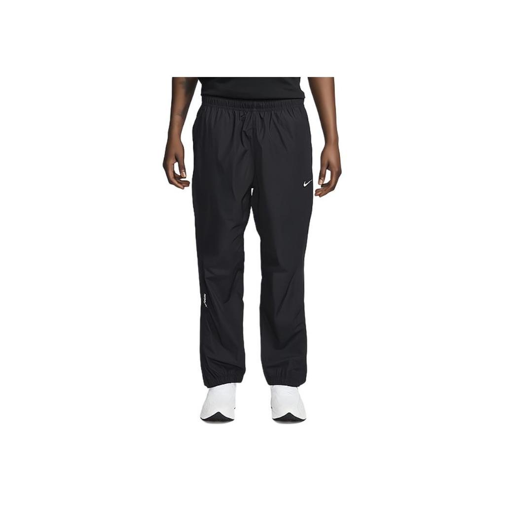 Nike Совместные бренды X Nocta SS24 Повседневные свободные вязаные джоггеры с манжетами Низ унисекс Черный FN7669-010